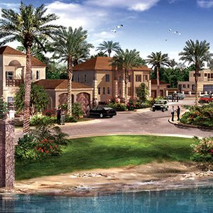 jumeirah village circle villas mockup