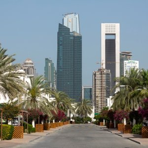 Residential area in West Bay  