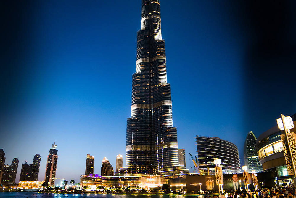 Burj Khalifa; one of the major attractions of Downtown Dubai 