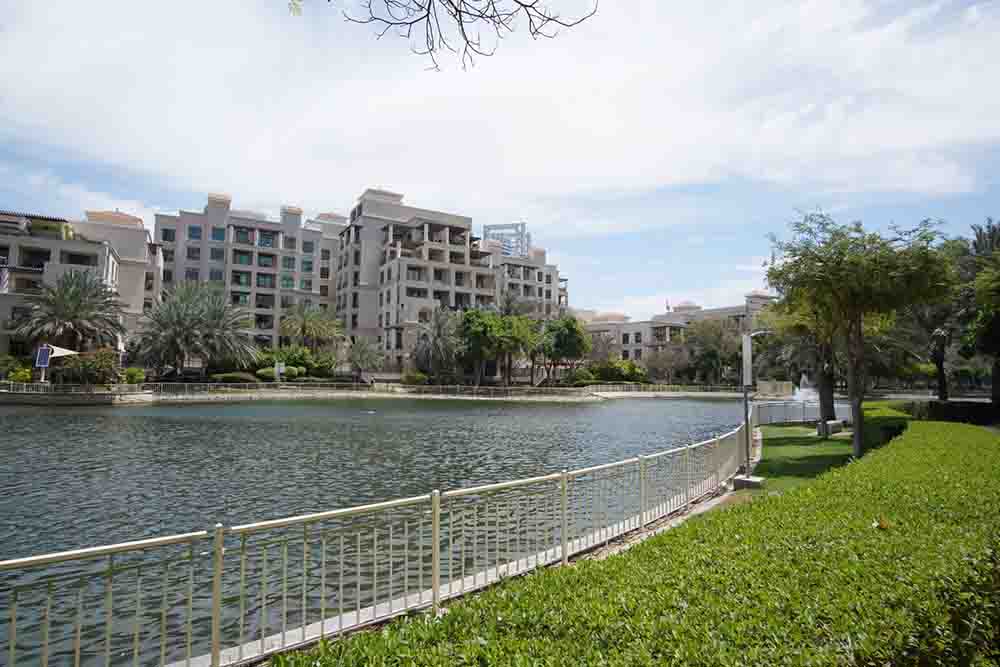 Lake view of Greens