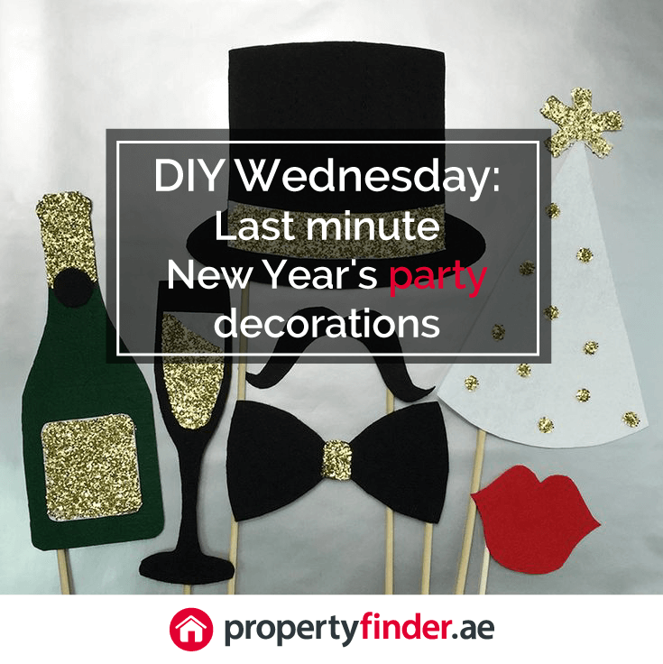 Diy Wednesday Last Minute New Year S Party Decorations