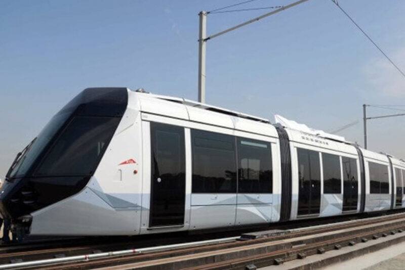 Metro Train in Dubai