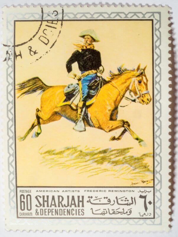 image of Sharjah timbre