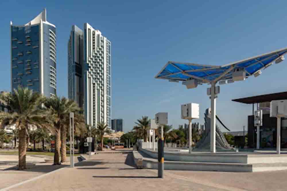 explore the unique art pieces at reem central park 