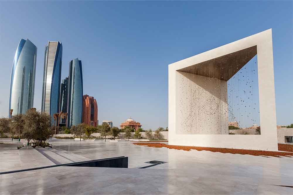 Founder's memorial in abu dhabi