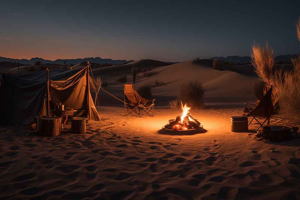 Khatim desert in Abu Dhabi