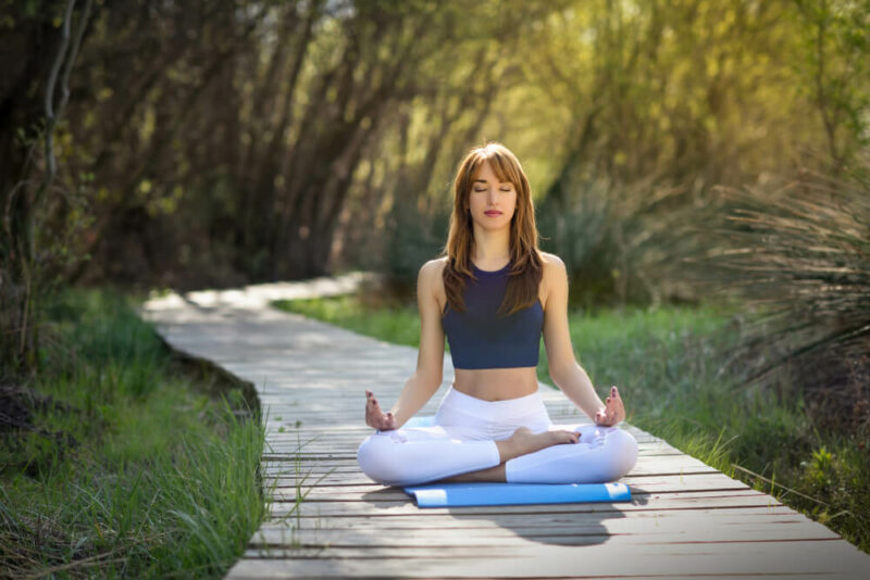 Yoga in Jubail Mangrove Park