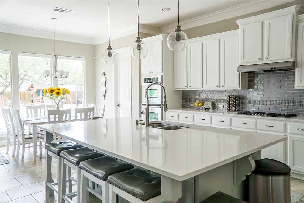 A elegant kitchen interior designing  