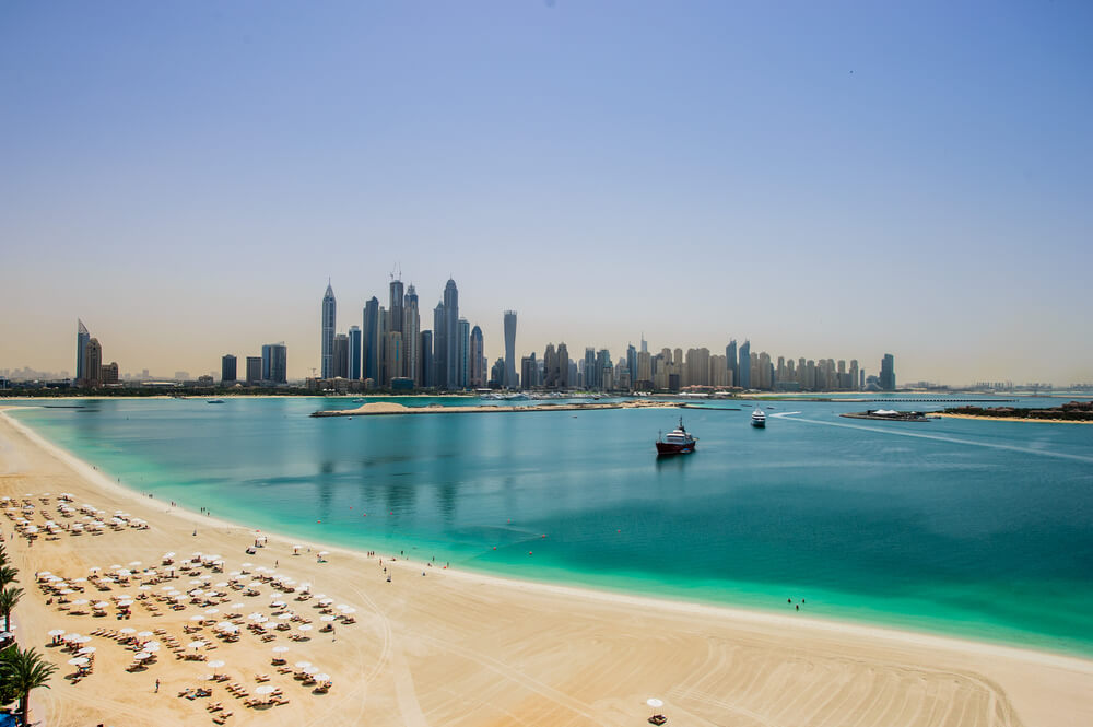 top beaches in uae