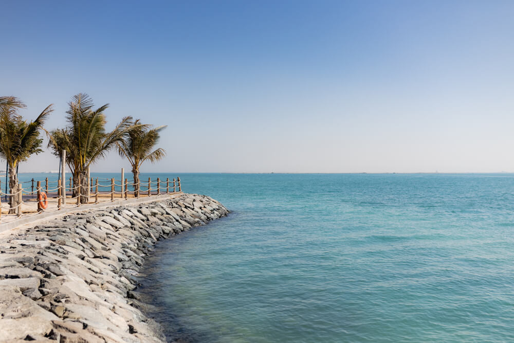 best free beaches in uae