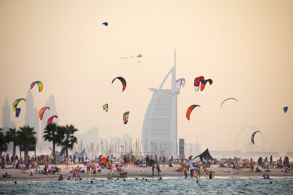 best beaches in uae