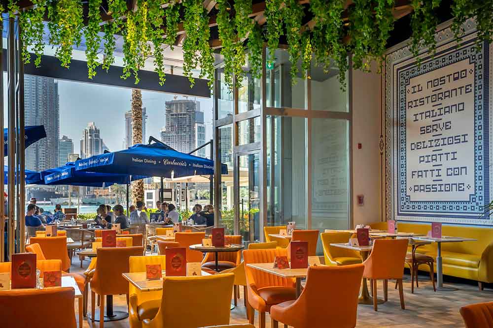 Image of a restaurant in Dubai Mall