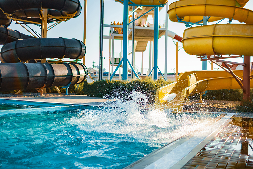 Water slides