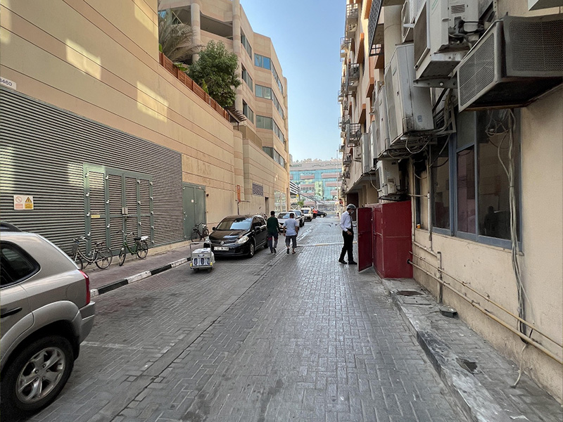 Al Hudaiba back alley 