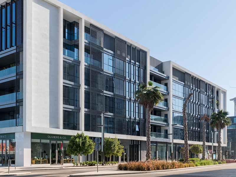 apartment building in City Walk