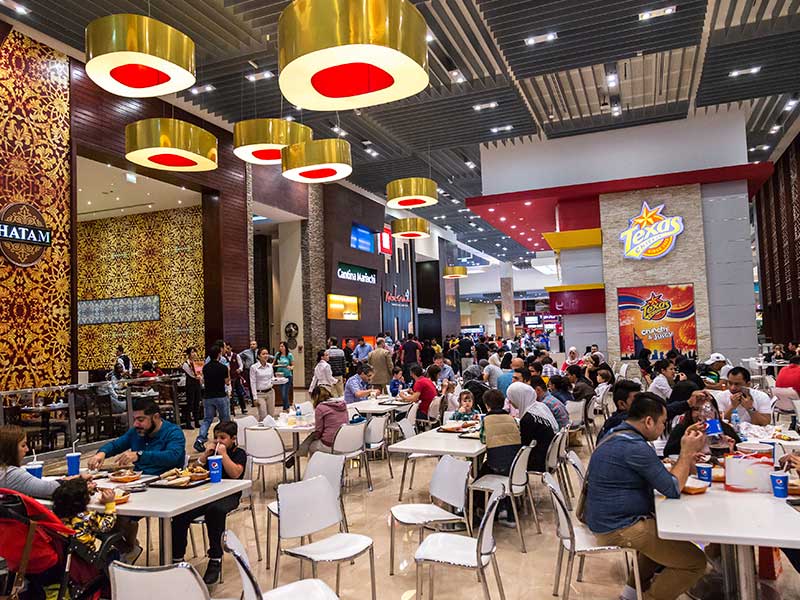 wafi mall food court