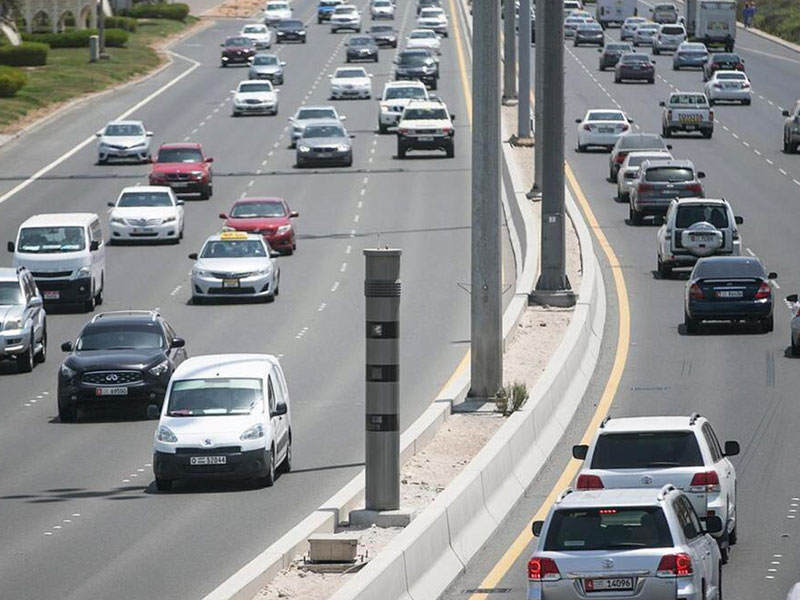 Abu Dhabi highway 