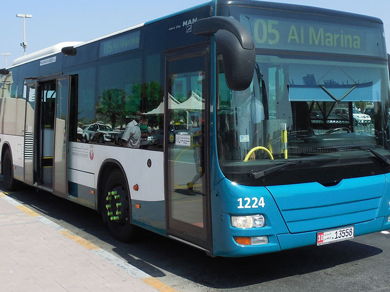 Abu Dhabi bus 