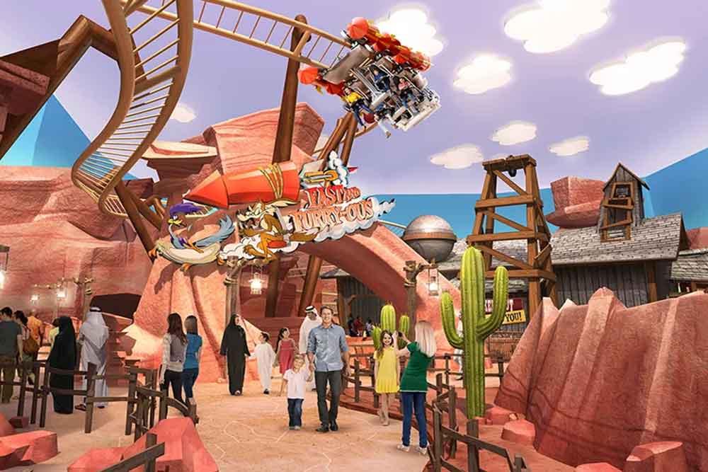 Dynamite gulch in warner bros world