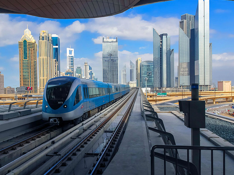 Dubai to Fujairah Metro