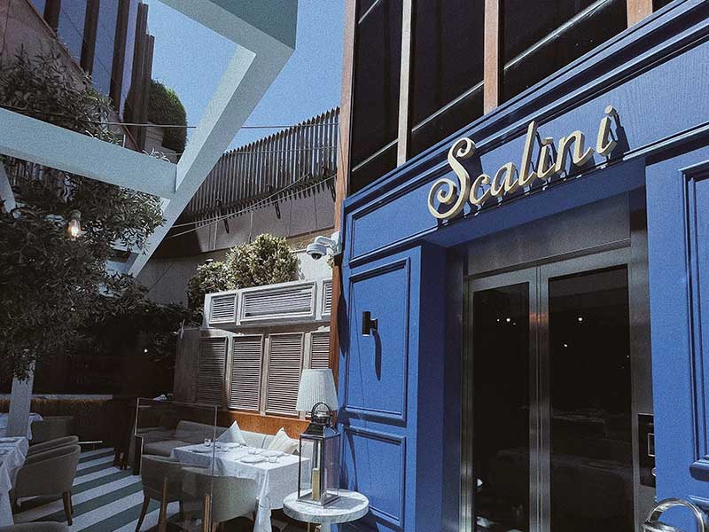 Scalini restaurant 