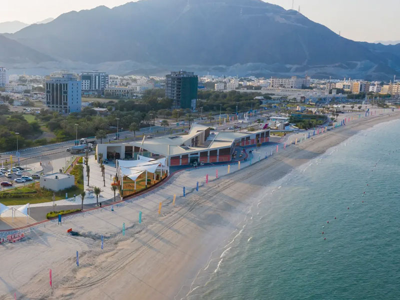 Khorfakkan beach 