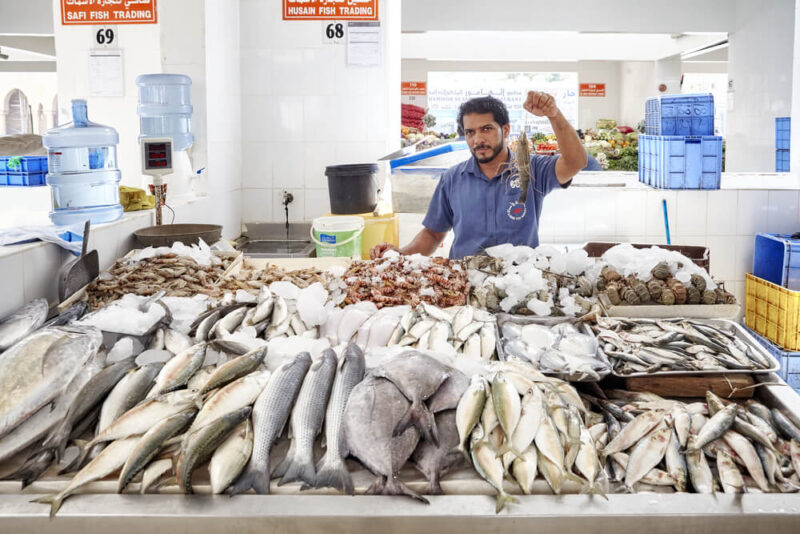 Ajman fish market