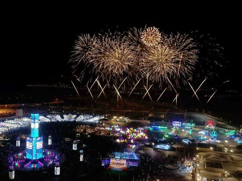  Fireworks Abu Dhabi