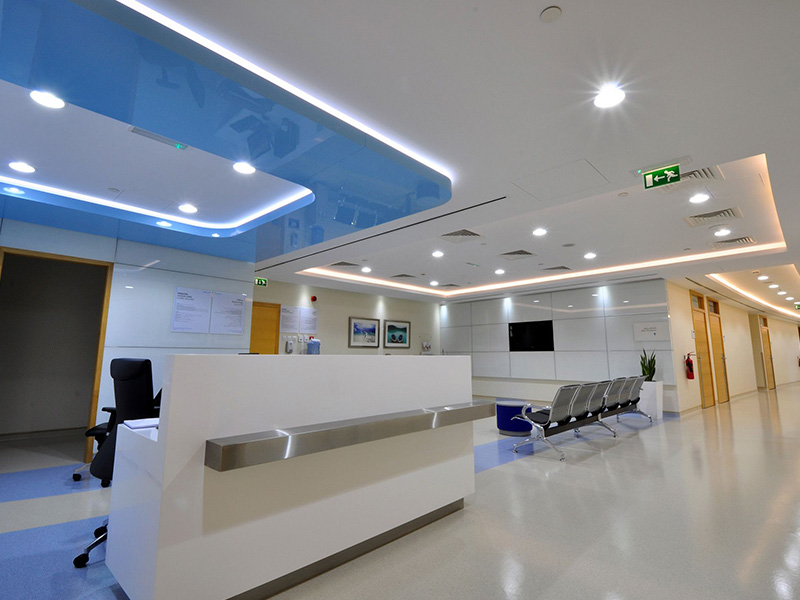 Zulekha Hospital Dubai reception 