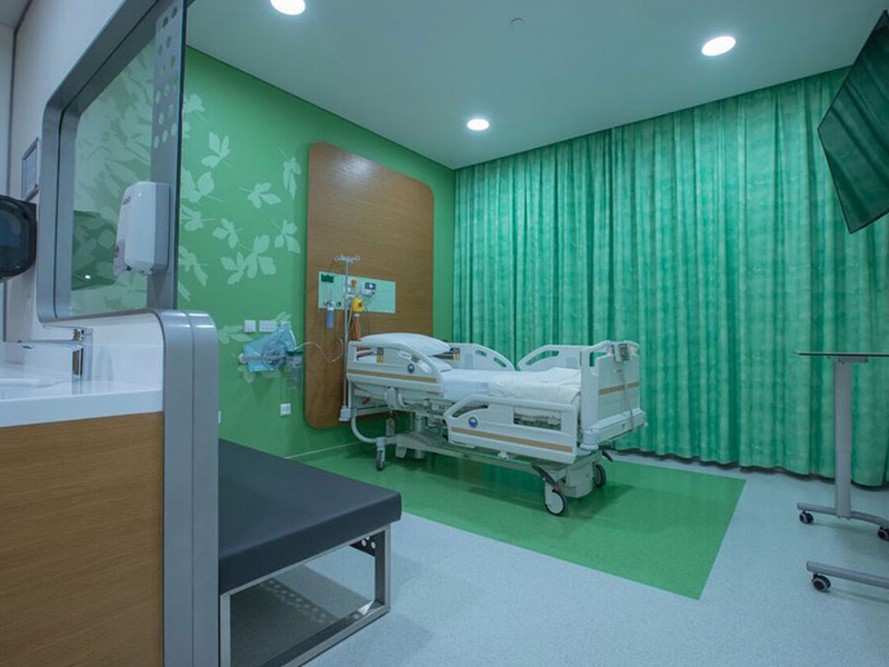 Zulekha Hospital rooms 