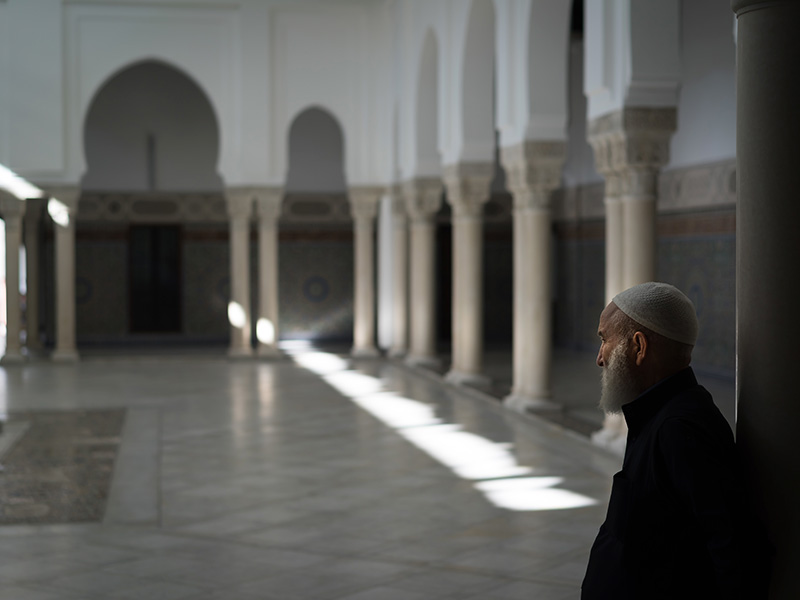 Praying in Mosque 