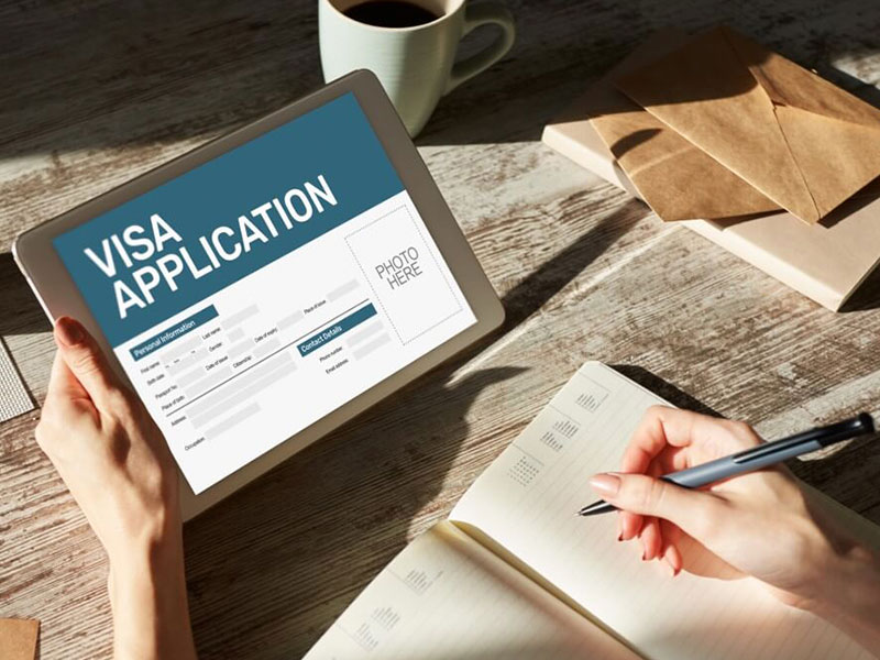 visa application 