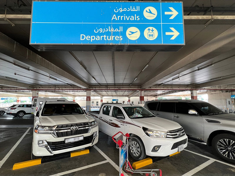 DXB Terminal 3 Parking
