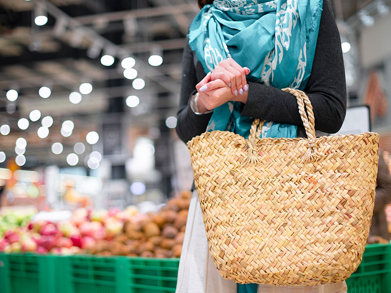 Shopping at Farmers Market Dubai