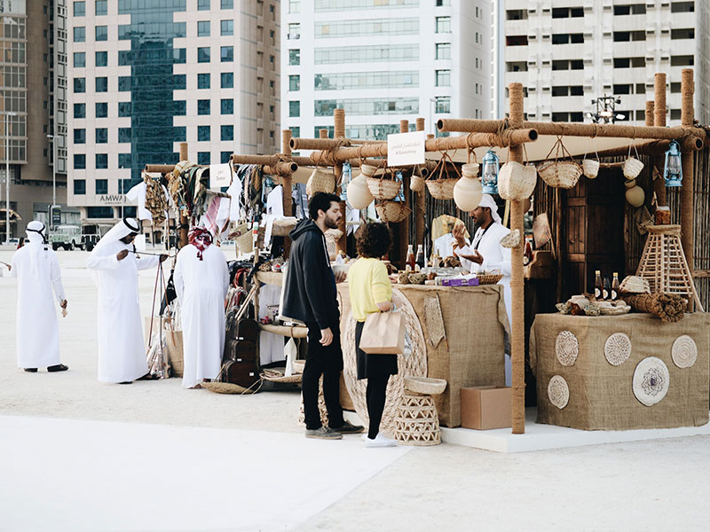 Al Hosn Abu Dhabi Festival market 