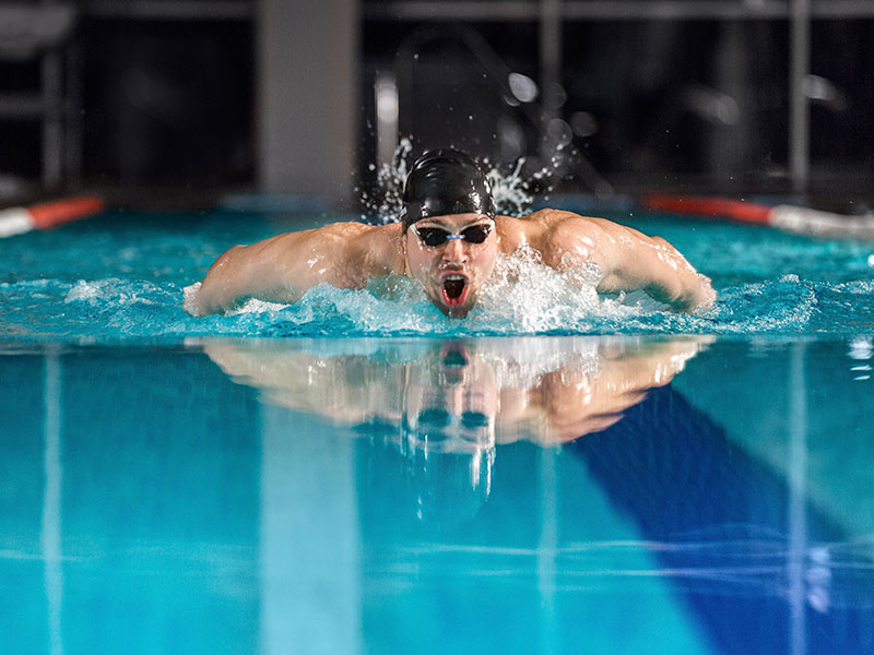 swimming 