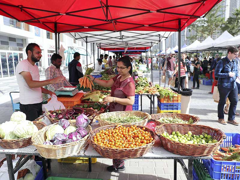 Dubai vegetables market