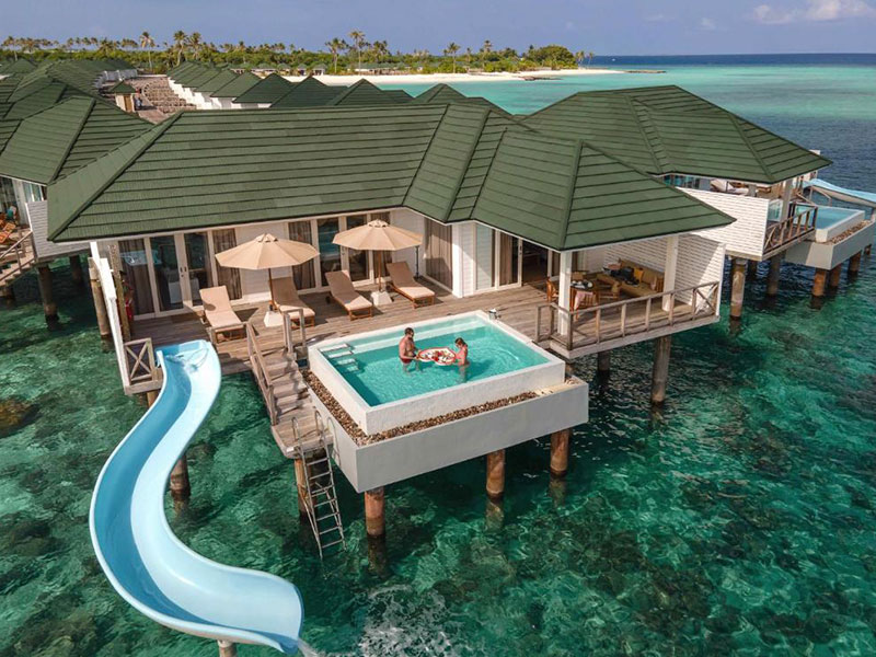 ocean villa in Maldives 