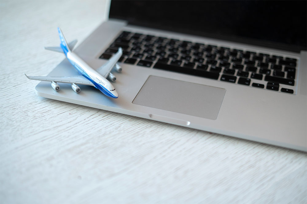 Buying flight tickets online