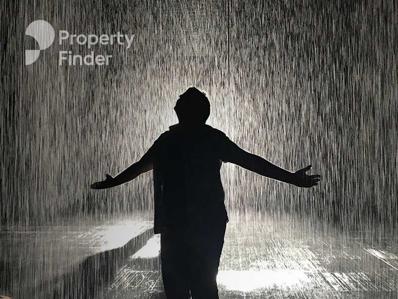 Rain Room - A Unique Art Installation in Sharjah