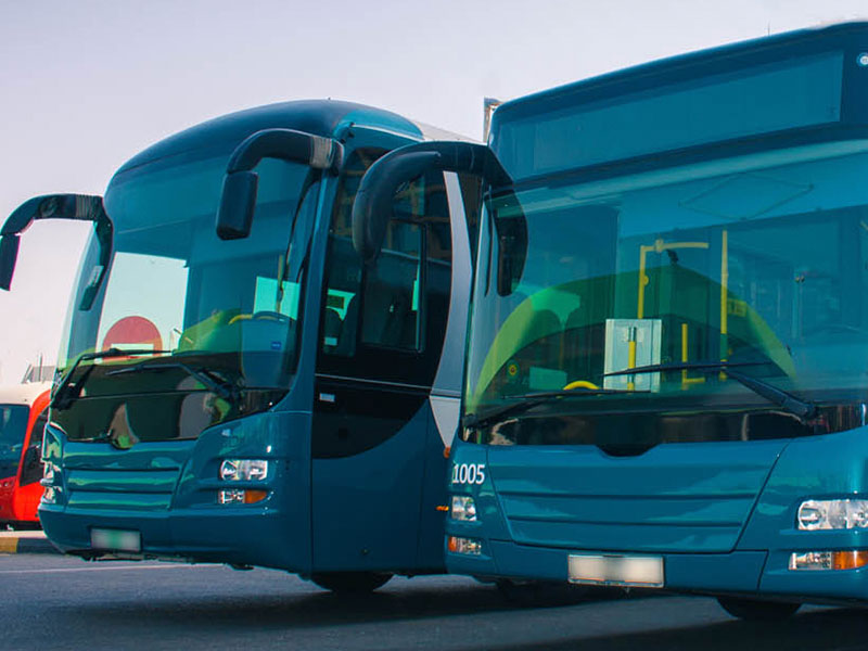 buses in Abu Dhabi 