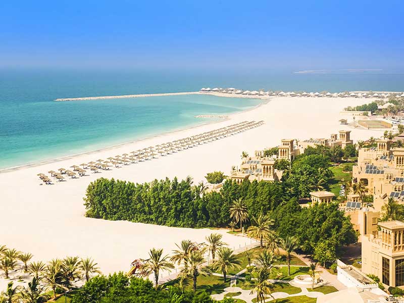 Jazirat Al Hamra Beach