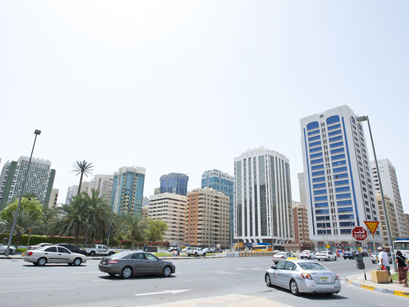 apartment building in Al Zahiyah