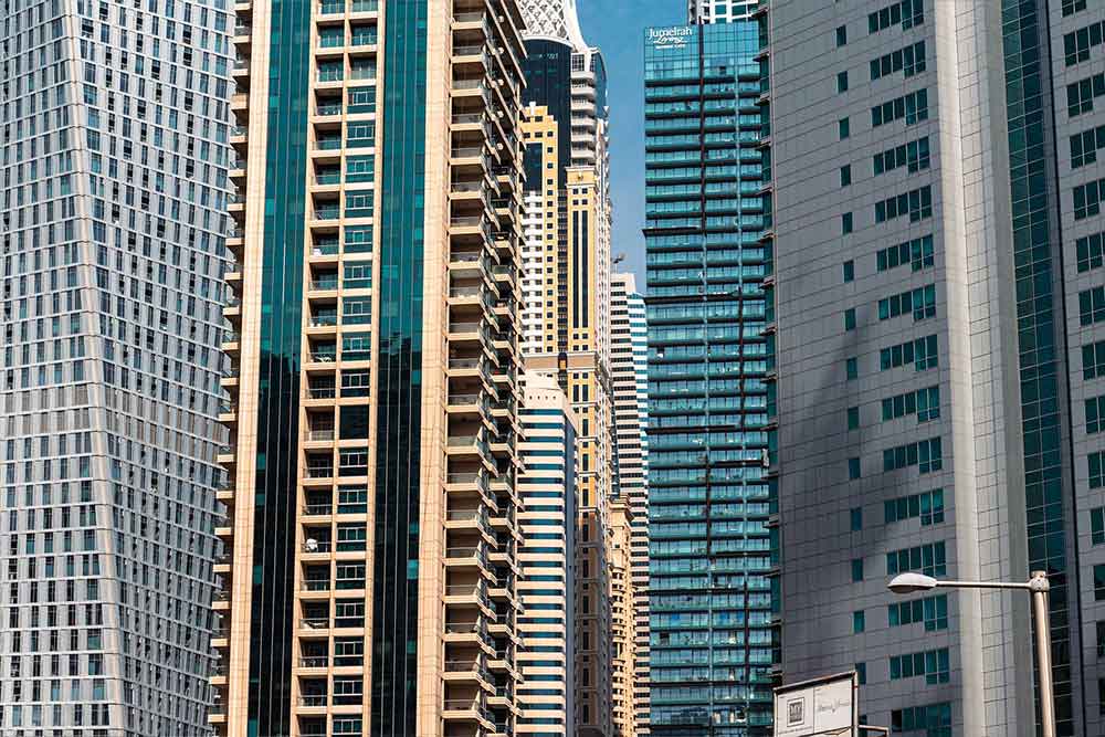 The Dubai Marina area allows freehold property ownership 