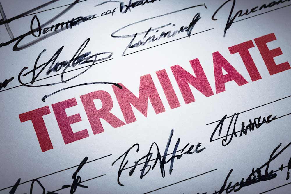 termination process for sales and purchase agreement in dubai