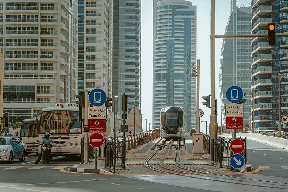 RTA dubai tram services