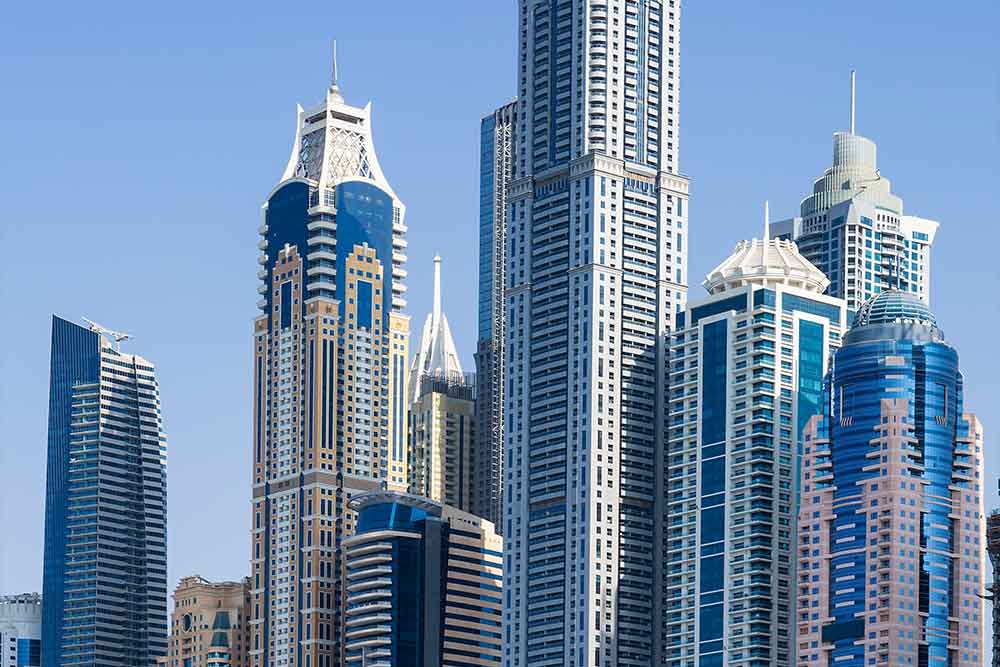 tall apartment buildings in the uae