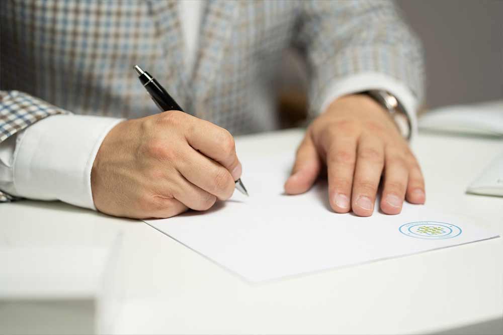 creating a draft for sales and purchase agreement cancellation 