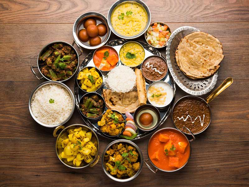 Traditional Indian food