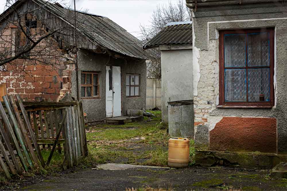 an old townhouse